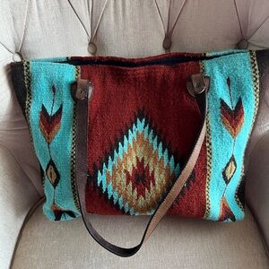 MZ Fair Trade Handwoven Wool Bag